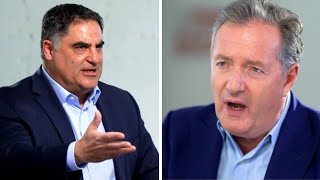 Piers Morgan vs Cenk Uygur on IsraelHamas War Running For President And Jeffrey Epstein Files [upl. by Ynohtnad]