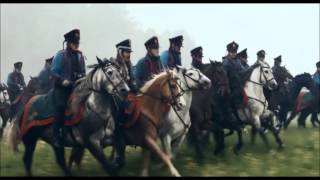 Napoleonic cavalry charge battle scene War and Peace 2016 [upl. by Buchanan]