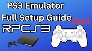 RPCS3 Emulator Full Setup Guide 2024  Lowend PC Setup Guide For Ps3 games 60fps best settings [upl. by Kleon]