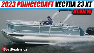 2023 Princecraft Vectra 23 XT pontoon boatreview [upl. by Buttaro]