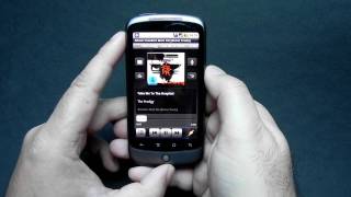 Winamp for Android Demonstration Video  Mobilissimoro [upl. by Siuqram]