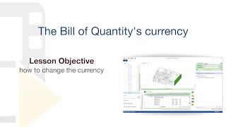 PriMus IFC Tutorial  The BoQs currency  ACCA software [upl. by Aramaj]