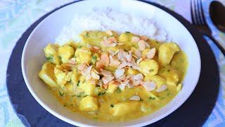 Hähnchencurry mit Mango und Kokosmilch [upl. by Bazluke]