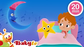 ⭐ Welterusten Slaap Zacht 🌜 meer kinderliedjes en kinderrijmpjes  BabyTVNL [upl. by Baudin]