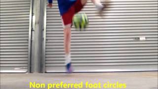 3 Easy Football Juggling Tricks Tutorial [upl. by Huxham445]