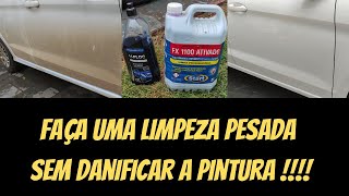 COMO LAVAR O CARRO MUITO SUJO SEM ESFREGAR [upl. by Ahtiuqal]