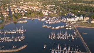 Borgholm Sweden  Drone Footage 4k [upl. by Ferino]