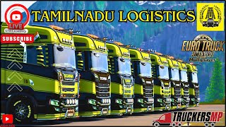 Tamilnadu Logistics Truckersmp  ETS 2 Tamil Live Gameplay  gamervickyyt live tamilnadulogistics [upl. by Salvador121]