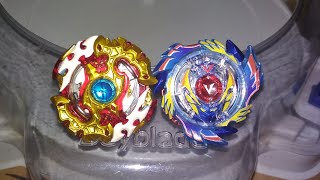 BATTLE  Spriggan Requiem0Zt VS God Valkyrie 6V Rb  Beyblade Burst Evolution [upl. by Elocaj]