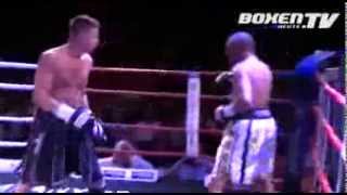 Juergen Doberstein vs William Gare Sep 7 2013  WBF Intercontinental Super Middleweight Title [upl. by Aneehc]