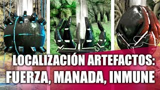 ¡¡LOCALIZACIÓN ARTEFACTOS FUERZA MANADA E INMUNE  ARK VALGUERO [upl. by Anner]