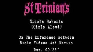 Nicola Roberts  St Trinains Interview [upl. by Nesyt]