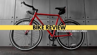 Scolarian Single Speed Bike Review [upl. by Vyky]