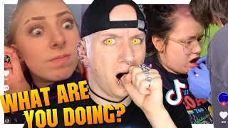 Shocking TikTok Piercing Fails  Piercings Gone Wrong 47  Roly Reacts [upl. by Israel203]