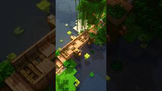 Jungle bridge minecraft minecraft gaming viralshort trending tutorial [upl. by Ylrahc]