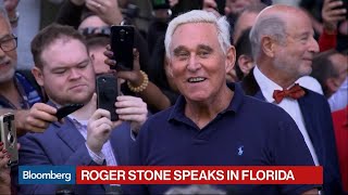 Roger Stone Says Hes Falsely Accused Probe Is Politically Motivated [upl. by Akcirred]