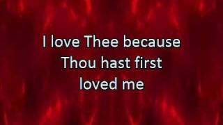 MY JESUS I LOVE THEE with Lyrics [upl. by Abshier]