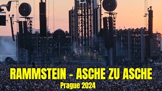 RAMMSTEIN quotAsche zu Aschequot Live in Praha Letnany 2024 [upl. by Ahseyd974]