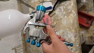 Hands On Devilbiss SLG 620 Spray Gun [upl. by Odnamra999]