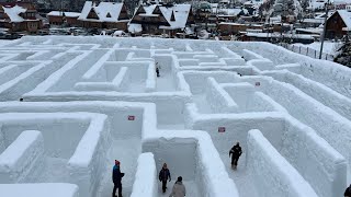 Zakopané Poľsko Bludisko v Zakopanom Winter in Zakopane Poland4K [upl. by Midian]