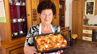 Pasta Grannies share Nonna Igeas timballo from Abruzzo [upl. by Giulietta942]