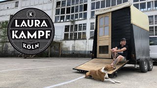 Horsebox Camper Ep4  The Teak Wood Terrace [upl. by Imelida]