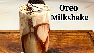 OREO Milkshake Recipe  Quick amp Easy Oreo Recipe  Foodies Corner [upl. by Elttil570]