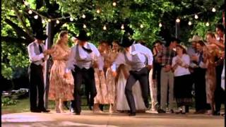 Line Dance Scene from the Movie 8 Seconds [upl. by Salene]