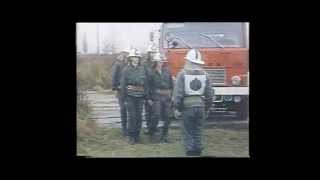 Budowa i działanie samochodu pożarniczego GCBA 632 Jelcz 004  film szkoleniowy KGSP 1987 [upl. by Scevo]