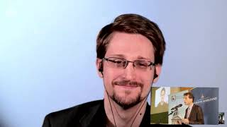 Conférence avec Edward Snowden [upl. by Ahtelra]