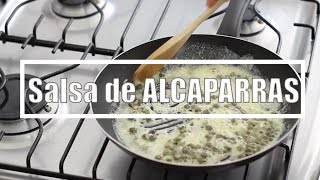 Super Fácil  Cómo preparar salsa de alcaparras ideal para pescados o Pollo [upl. by Melleta]