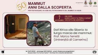 50° mammut di Vidor  incontro 071124  DallAfrica alla Siberia [upl. by Menedez4]