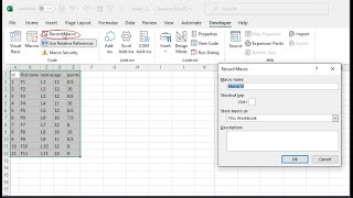 Two Examples to use record Macro in Excel [upl. by Thayne944]