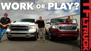 2019 Ram Tradesman vs Limited Heres What 22K Gets You [upl. by Tertius]