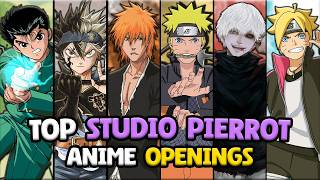 Top Studio Pierrot Anime Openings [upl. by Arraek]