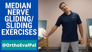 Median Nerve GlidingSliding Exercises [upl. by Agarhs]