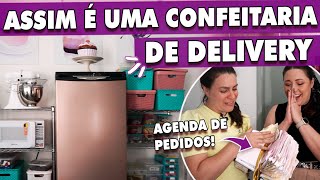 VISITEI UMA CONFEITARIA DE DELIVERY  muita dica boa  Tábata Romero [upl. by Mllly869]