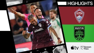 Colorado Rapids vs Austin FC  Full Match Highlights  June 15 2024 [upl. by Berardo]