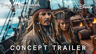 Pirates of the Caribbean 6 The Return Of Davy Jones  Teaser Trailer  Johnny Depp Margot Robbie [upl. by Seerdi]