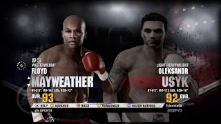 Floyd Mayweather vs Oleksandr Usyk  Full Fight  Fight Night Predicts 166 [upl. by Uis]