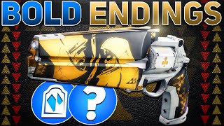 How Good is Bold Endings Stasis Heavy Burst Hand Cannon  Destiny 2 The Final Shape [upl. by Bamby]