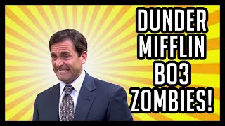 HOW TO BEAT DUNDER MIFFLIN CUSTOM ZOMBIES EASTER EGG [upl. by Eenahs]