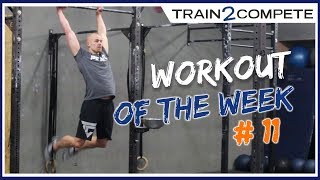 WOD DE CROSSFIT COMPLET AU POIDS DU CORPS  Air Squat amp Burpees amp Toes to Bar  WOTW 11 [upl. by Avictor180]