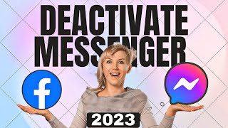 Deactivate facebook messenger 2023  How to fix deactivate option not available problem [upl. by Nap]