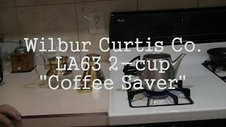 Wilbur Curtis Co 2cup quotCoffee Saverquot [upl. by Atelahs978]