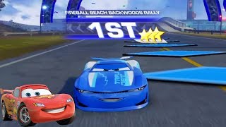 Cars 3 Driven to Win PS4  Cam Spinner vs Lightning McQueen [upl. by Naellij]