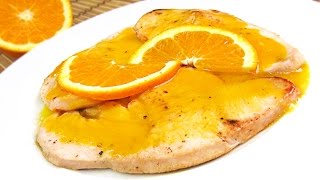 Filetes de Pechuga de Pavo a la Naranja [upl. by Maddeu]