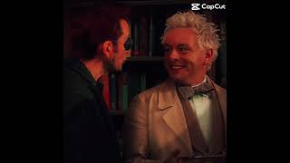 Crowley and Aziraphale ineffable husbands edit edit goodomens [upl. by Gnurt]