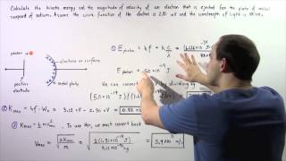 Photoelectric Effect Example  1 [upl. by Reisinger]