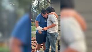 Teen Asks Stepdad to Adopt Him for His Birthday [upl. by Annahpos425]